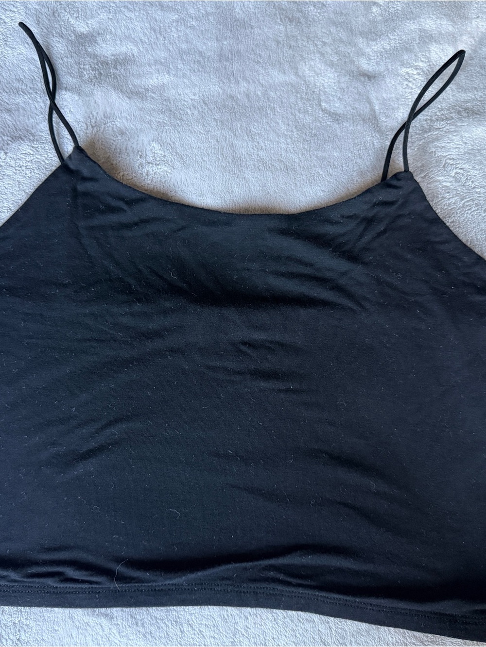 Fashion Nova Black Spaghetti Strap Cami